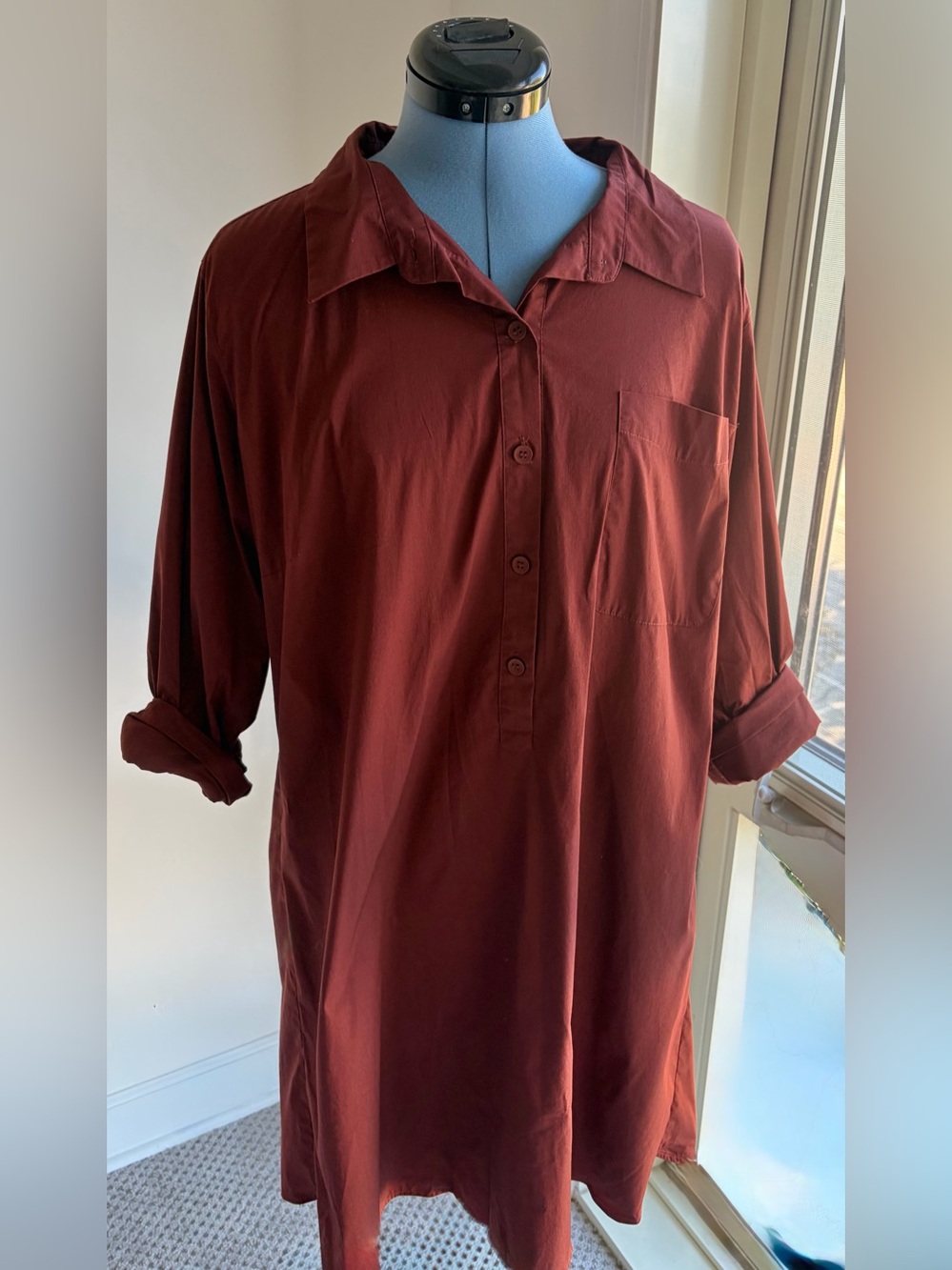 Universal standard shirt dress